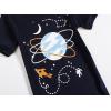 Family Feeling Boys Summer Pajamas Sets Short 100% Cotton Pjs(4-piece-space)