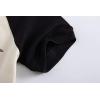 Family Feeling Boys Summer Pajamas Sets Short 100% Cotton Pjs(Black/White)