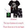 Family Feeling Boys Summer Pajamas Sets Short 100% Cotton Pjs(Dinosaur/2f)