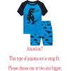 Family Feeling Boys Summer Pajamas Sets Short 100% Cotton Pjs(Dinosaur/F4)