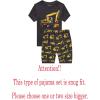 Family Feeling Boys Summer Pajamas Sets Short 100% Cotton Pjs(Excavator/F1)