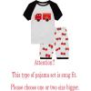 Family Feeling Boys Summer Pajamas Sets Short 100% Cotton Pjs(Fire Truck/F3)