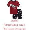 Family Feeling Boys Summer Pajamas Sets Short Sets(Dinosaur Print/Multicolor)