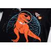 Family Feeling Boys Summer Pajamas Sets Short Sets(Dinosaur Print/Multicolored)