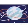 Family Feeling Boys Summer Pajamas Sets Short Sets(Space Print/Navy)
