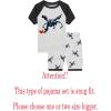 Family Feeling Little Big Boys Summer Pajamas Sets Short 100% Cotton Pjs(Dragon/Grey/F1)