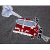 Family Feeling Little Big Boys Summer Pajamas Sets Short 100% Cotton Pjs(Fire Truck/F1)