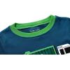Family Feeling Little Big Boys Summer Pajamas Sets Short 100% Cotton Pjs(Garbage Truck/Fo4)