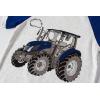 Family Feeling Little Big Boys Summer Pajamas Sets Short 100% Cotton Pjs(Tractor/F9)