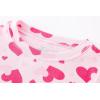 Family Feeling Little Boys Girls Child Pajamas Sets 100% Cotton Toddler Pjs(Cc-pinklove-6197)