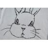 Family Feeling Little Boys Girls Child Pajamas Sets 100% Cotton Toddler Pjs(Rabbit/Grey)