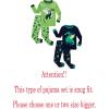 Family Feeling Striped Boys Girls 2 Piece Christmas Pajamas Set 100% Cotton Pjs(4-piece-dragon-2022)