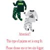 Family Feeling Striped Boys Girls 2 Piece Christmas Pajamas Set 100% Cotton Pjs(4-piece-train-truck-2022)