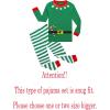 Family Feeling Striped Boys Girls 2 Piece Christmas Pajamas Set 100% Cotton Pjs(Elf/Green6016)