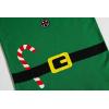 Family Feeling Striped Boys Girls 2 Piece Christmas Pajamas Set 100% Cotton Pjs(Elf/Green6016)
