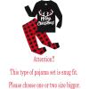 Matching Family Pajamas Christmas Sleepwear Cotton Holiday Valentine Halloween Pjs(Christmas-black-reindeer)