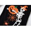 Matching Family Pajamas Christmas Sleepwear Cotton Holiday Valentine Halloween Pjs(Family-skull-pumpkin-2023)