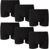 Family Feeling Boys’ Breathable Viscose/Elastane Boxer Briefs Soft and Comfy Underwear(Black)