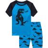 Family Feeling Boys Summer Pajamas Sets Short 100% Cotton Pjs(Dinosaur/F4)