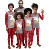 Matching Family Pajamas Christmas Sleepwear Cotton Holiday Valentine Halloween Pjs(Christmas/Moosereindeer1-2023)