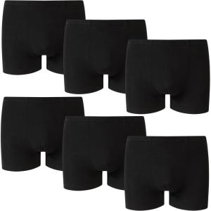 Family Feeling Boys’ Breathable Viscose/Elastane Boxer Briefs Soft and Comfy Underwear(Black)