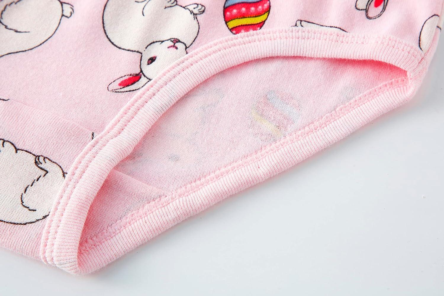 imageFamily Feeling Little Girl Underwear Toddler Panties Big Kids Undies Soft 100 CottonBunny40