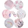 Family Feeling Little Girl Underwear Toddler Panties Big Kids Undies Soft 100% Cotton(6 Pack-a)