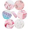 Family Feeling Little Girl Underwear Toddler Panties Big Kids Undies Soft 100% Cotton(6 Pack-flamingo9)