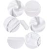 Family Feeling Little Girl Underwear Toddler Panties Big Kids Undies Soft 100% Cotton(6 Pack-white)
