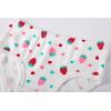 Family Feeling Little Girl Underwear Toddler Panties Big Kids Undies Soft 100% Cotton(6 Pack-white Print)