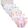 Family Feeling Little Girl Underwear Toddler Panties Big Kids Undies Soft 100% Cotton(6 Pack-b)