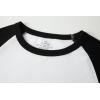 Family Feeling Boys Short Sleeve Summer Crewneck Kids T-Shirts One Piece Girls Tee(Raglan/White)