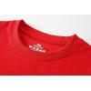 Family Feeling Boys Short Sleeve Summer Crewneck Kids T-Shirts One Piece Girls Tee(Red)