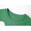 Family Feeling Boys Short Sleeve Summer Crewneck Kids T-Shirts One Piece Girls Tee(St. Patrick’s Dino-short)