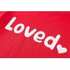 Family Feeling Boys Short Sleeve Summer Crewneck Kids T-Shirts One Piece Girls Tee(Valentine-long)