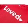 Family Feeling Boys Short Sleeve Summer Crewneck Kids T-Shirts One Piece Girls Tee(Valentine-short)