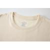 Family Feeling Boys Short Sleeve Summer Crewneck Kids T-Shirts Top Girls 2-Piece Tee(Beige)