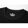 Family Feeling Boys Short Sleeve Summer Crewneck Kids T-Shirts Top Girls 2-Piece Tee(Black)