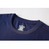 Family Feeling Boys Short Sleeve Summer Crewneck Kids T-Shirts Top Girls 2-Piece Tee(Navy)