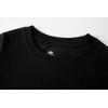 Family Feeling Girl Tshirts Short Sleeve Crewneck Kids T-Shirts Top Tee(Black)