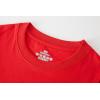 Family Feeling Girl Tshirts Short Sleeve Crewneck Kids T-Shirts Top Tee(Red)