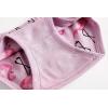 Family Feeling Girls’ 100% Cotton Underwears – Comfortable & Breathable Printed Pattern Panties for Child(6 Pack – Flamingo)