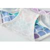 Family Feeling Girls’ 100% Cotton Underwears – Comfortable & Breathable Printed Pattern Panties for Child(6 Pack – Mermaid)