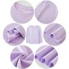 Family Feeling Kids’ Long Sleeve Crewneck Boys Tee T-Shirt(Purple)