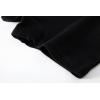 Family Feeling Soft Cotton Girls’ Boyshort Panties Brief Underwear(5 Pack -Black)