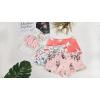 Family Feeling Soft Cotton Girls’ Boyshort Panties Brief Underwear(6 Pack -Animal Printing/Balloon)