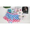 Family Feeling Soft Cotton Girls’ Boyshort Panties Brief Underwear(6 Pack -Pattern Printing/Mermaid/Fish)
