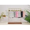 Family Feeling Soft Cotton Girls’ Boyshort Panties Brief Underwear(6 Pack -Polka Dot)
