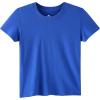 Family Feeling Boys Short Sleeve Summer Crewneck Kids T-Shirts One Piece Girls Tee(Blue)