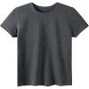 Family Feeling Boys Short Sleeve Summer Crewneck Kids T-Shirts One Piece Girls Tee(Grey)